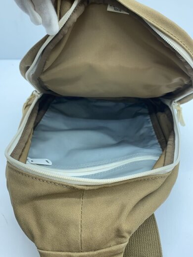 商品画像：BEAT SLING SHOULDER/ショルダーバッグ/キャンバス/BEG/無地 6