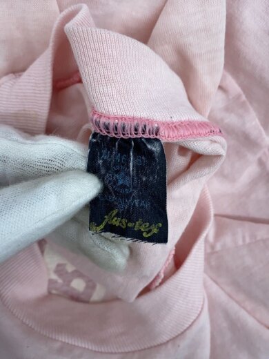 商品画像：Tシャツ/XL/コットン/PNK/プリント/90s～/ピンクパンサー/USA製/シミ有 3