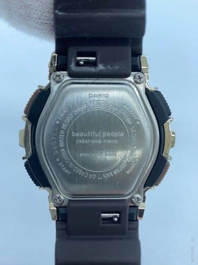 商品画像：クォーツ腕時計_G-SHOCK/デジタル/ラバー/GLD/BRW 3