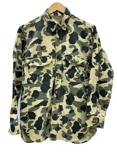 商品画像：長袖シャツ/M/コットン/カモフラ/1373/シャモアクロスシャツ 1