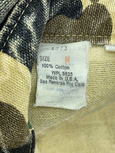 商品画像：長袖シャツ/M/コットン/カモフラ/1373/シャモアクロスシャツ 4