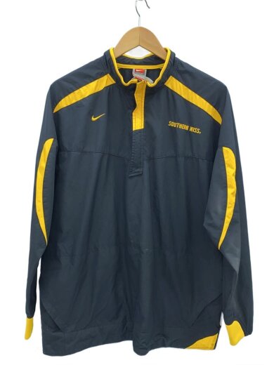 商品画像：00s/ハーフジッププルオーバー/Y2K/ナイロンジャケット/L/ポリエステル/BLK 1