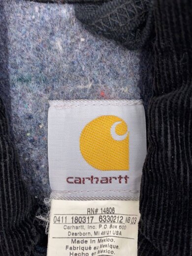 商品画像：ミシガンチョアコート/カバーオール/L/コットン/BLK/メキシコ製 3