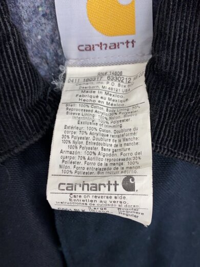 商品画像：ミシガンチョアコート/カバーオール/L/コットン/BLK/メキシコ製 4