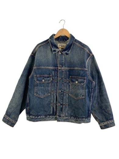 商品画像：Gジャン/L/コットン/IDG/PC9-21261-0018/2nd/裾汚れ有/状態考慮 1