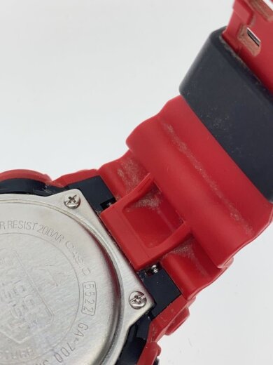 商品画像：クォーツ腕時計・G-SHOCK/デジアナ/ラバー/BLK/RED// 6