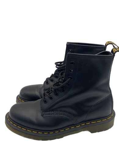 商品画像：8ホールブーツ/レースアップブーツ/UK7/BLK/レザー/10072// 1