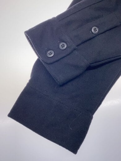 商品画像：ホルゲートヤーンダイウールL/Sシャツ/ジャケット/XL/ウール/BLK/無地/828069-010// 5