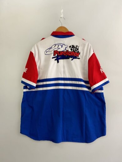 商品画像：90s/CASCAR Racing/ピットシャツ/Purolator/半袖シャツ/XL/コットン/WHT// 2