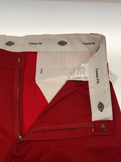 商品画像：DOUBLE KNEE WORK PANTS/40/ポリエステル/RED/無地/85283ER 3