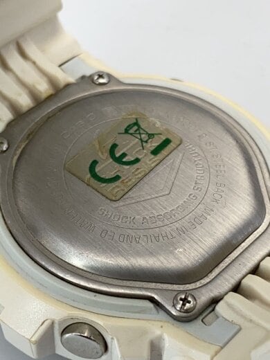 商品画像：クォーツ腕時計・G-SHOCK/デジタル/ラバー/WHT 3