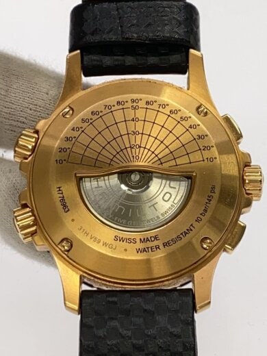 商品画像：自動巻腕時計/アナログ/--/BLK/H776963 3