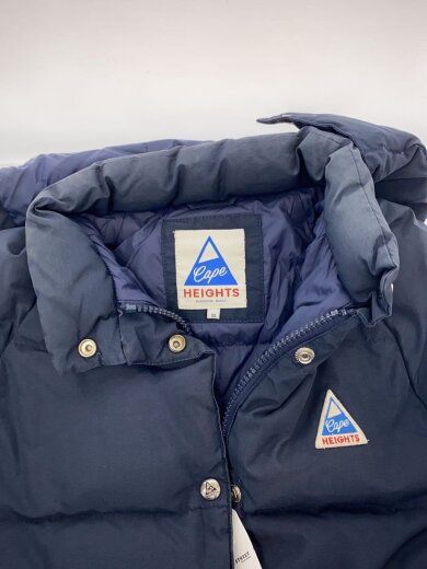 商品画像：ダウンジャケット/XS/コットン/NVY/60/40/首周り変色有 8