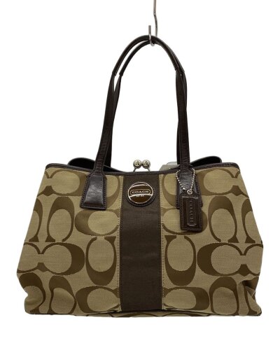 画像：COACHハンドバッグ/--/BRW/総柄/f135331