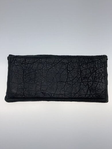 商品画像：長財布/レザー/BLK/無地/メンズ// 2