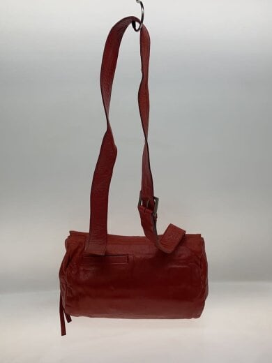 商品画像：ショルダーバッグ/レザー/RED 3
