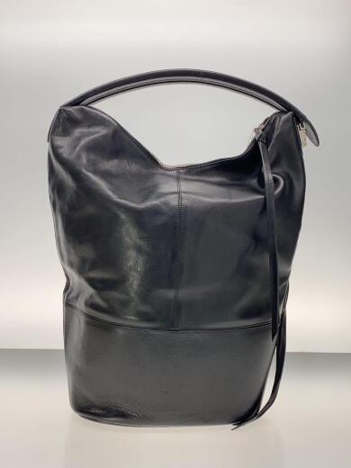 画像：LEMAIRECase/レザートートバッグ/レザー/ブラック//3