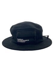BEAMS別注FLAP POCKET HAT/ハット/--/コットン/BLK/メンズ/FSW-22-AC_313B