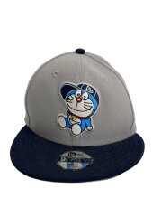 ×ドラえもん/キャップ/--/ポリエステル/GRY/メンズ