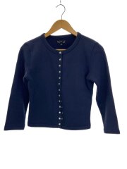 スナップボタンカーディガン/カーディガン(厚手)/--/コットン/NVY/無地/ED17M0001