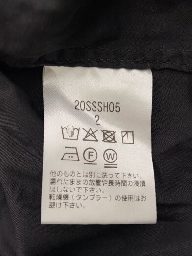 商品画像：リボンロングシャツ/長袖シャツ/2/コットン/GRY/20SSSH05 4