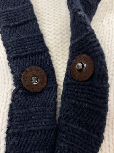 商品画像：カーディガン(厚手)/S/ウール/CRM/21W-021304 7