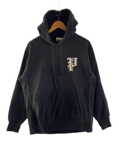 商品画像：パーカー/L/コットン/BLK/Pロゴ 1