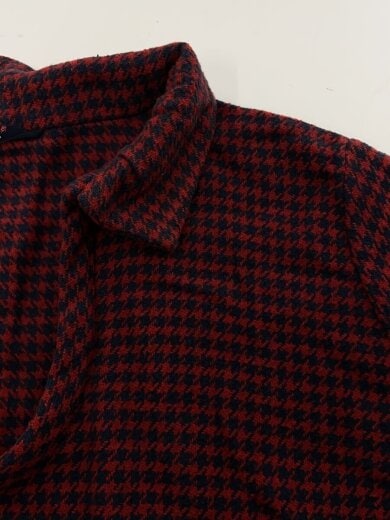 商品画像：長袖ワンピース/0/千鳥格子/7095006/インドざっくりネルワンピース/タッタソール 8