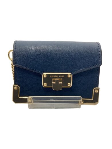 商品画像：アコーディオン キーカートホルダー ウォレット/カードケース/レザー/NVY/レディース/35S9GYKD5L 1