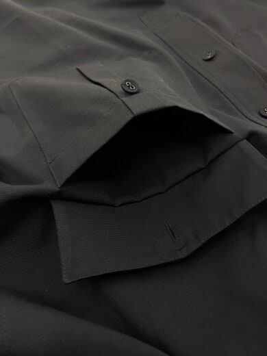 商品画像：長袖ブラウス/1/コットン/NVY/シアー長袖シャツ 8