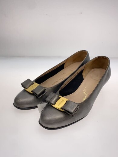 商品画像：ヴァラリボン/ソール張り替え済/パンプス/UK5.5/SLV/37460 2