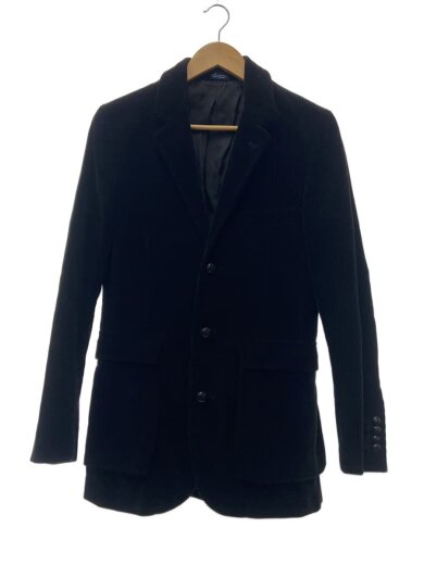 商品画像：ジャケット/S/コットン/NVY/無地/JK-RL-LW0201/コーデュロイ/レザーボタン 1