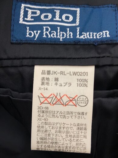 商品画像：ジャケット/S/コットン/NVY/無地/JK-RL-LW0201/コーデュロイ/レザーボタン 5