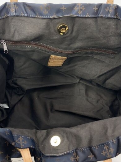 商品画像：トートバッグ/--/NVY/総柄 6