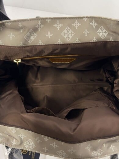 商品画像：トートバッグ/ポリエステル/GRY/総柄/ショルダーバッグ 6