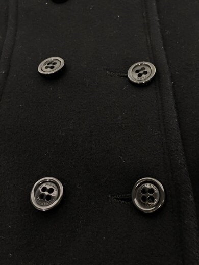 商品画像：トレンチコート/38/ウール/BLK/無地/E1B27-899-09 8