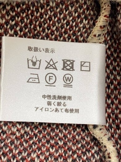 商品画像：ATD FLAMES KNIT/ニット・セーター(厚手)/L/ウール/BEG 5