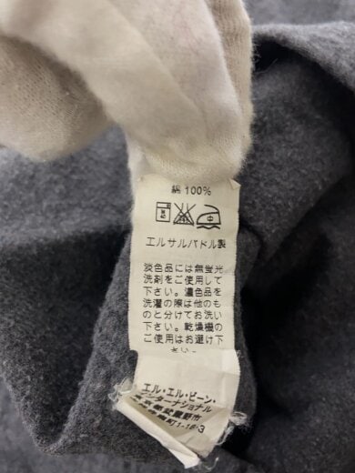 商品画像：シャモアクロスシャツ/長袖シャツ/L/コットン/GRY/無地/187923 4