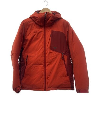 商品画像：ブレスサーモ ベルグテック ジャケット/ダウンジャケット/L/ナイロン/ORN/無地/A2JE6542 1