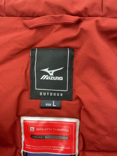 商品画像：ブレスサーモ ベルグテック ジャケット/ダウンジャケット/L/ナイロン/ORN/無地/A2JE6542 3