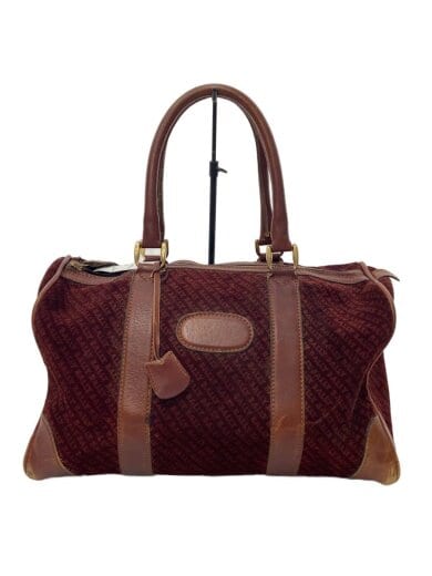 商品画像：ボストンバッグ/スウェード/BRD/総柄 1