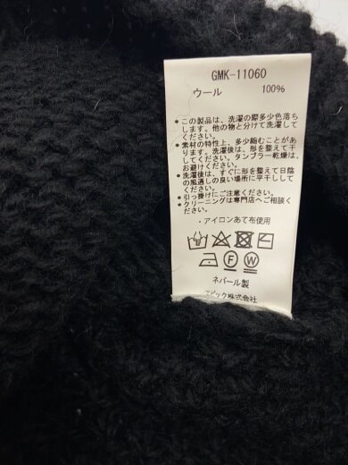 商品画像：カーディガン(厚手)/L/ウール/BLK/GMK-11060/HIMALAYAN CLIMBERS別注 4