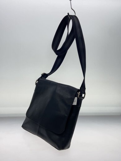 商品画像：ショルダーバッグ_チャールズ/レザー/BLK/無地 2