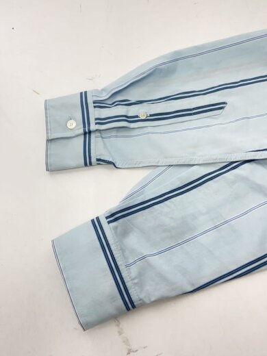 商品画像：長袖シャツ/S/コットン/BLU/ストライプ/MM00403WC5029/RELAXED SHIRT 5