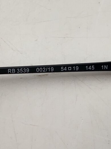 商品画像：ERIKA/サングラス/ウェリントン/メタル/BLK/BLU/メンズ/RB3539 5