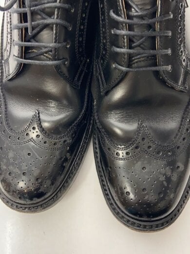 商品画像：ドレスシューズ/24cm/BLK/レザー/ウィングチップ 6