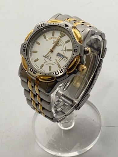 商品画像：腕時計/アナログ/WHT/SLV/SS/5M23-6A00/※ジャンク// 2