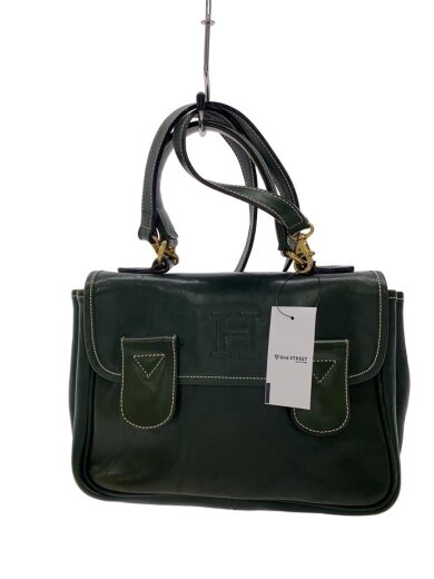 商品画像：ショルダーバッグ/レザー/GRN/2WAY// 1