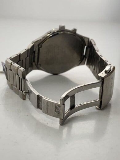 商品画像：ソーラー腕時計/アナログ/ステンレス/BLK/SLV/7B42-0AN0 4