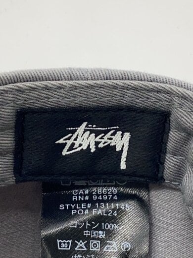 商品画像：Big Stock Mid Depth Cap/コットン/GRY/メンズ/1311145 5